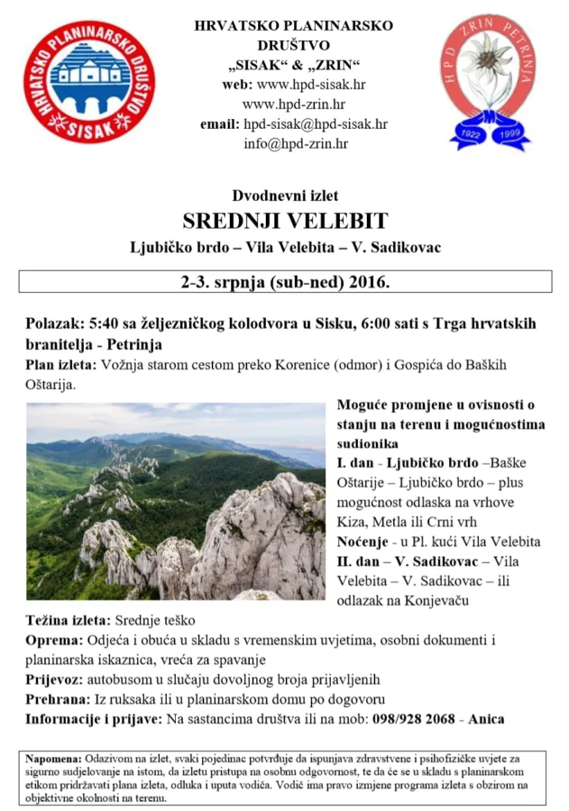 srednji velebit